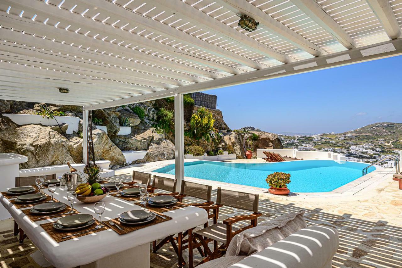 9 Muses Villas Mykonos Ornos  Exteriér fotografie